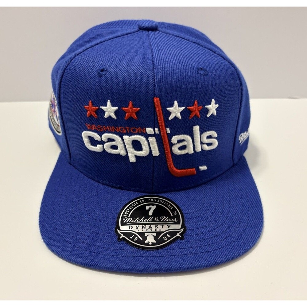 MENS 7 - NEW Mitchell & Ness NHL Washington Capitals 20th Anniversary Cap Hat